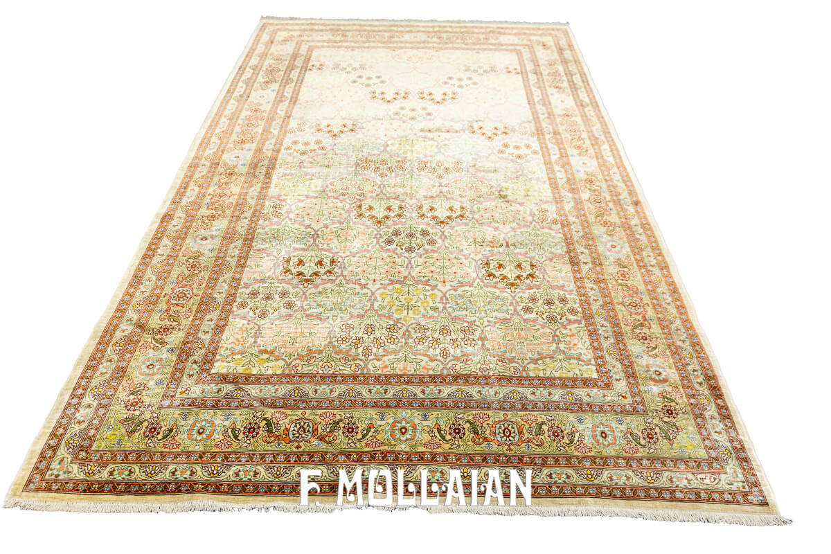 Hereke Rug Extra Fine Biege Color n°:192721